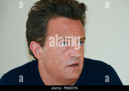 Matthew Perry 'Vai sull' TV Portrait Session, 14 settembre 2012. La riproduzione da parte di American tabloid è assolutamente vietato. Riferimento al file # 31685 002CCR per solo uso editoriale - Tutti i diritti riservati Foto Stock