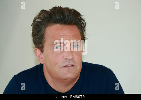 Matthew Perry 'Vai sull' TV Portrait Session, 14 settembre 2012. La riproduzione da parte di American tabloid è assolutamente vietato. Riferimento al file # 31685 003CCR per solo uso editoriale - Tutti i diritti riservati Foto Stock