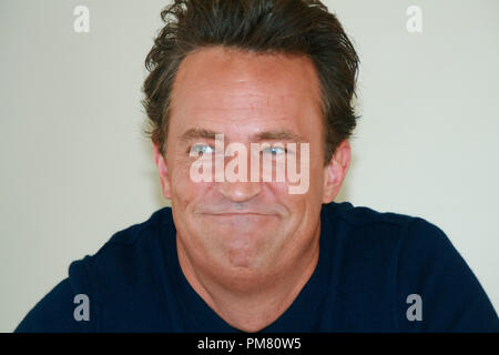 Matthew Perry 'Vai sull' TV Portrait Session, 14 settembre 2012. La riproduzione da parte di American tabloid è assolutamente vietato. Riferimento al file # 31685 012CCR per solo uso editoriale - Tutti i diritti riservati Foto Stock