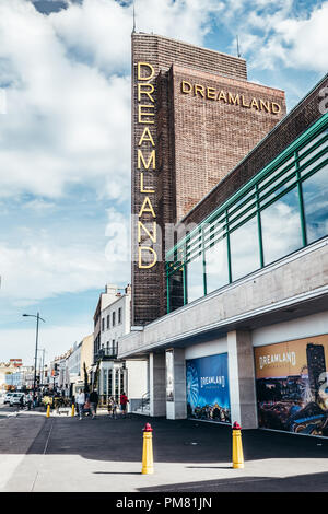 Dreamland Amusement Park, Margate, Kent, Regno Unito Foto Stock