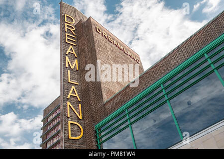 Dreamland Amusement Park, Margate, Kent, Regno Unito Foto Stock