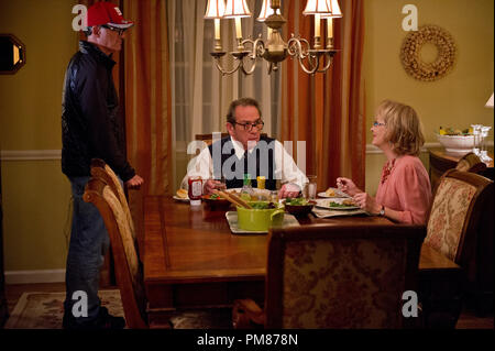 David Frankel dirige Tommy Lee Jones e Meryl Streep sul set di Columbia Pictures' speranza molle. Foto Stock