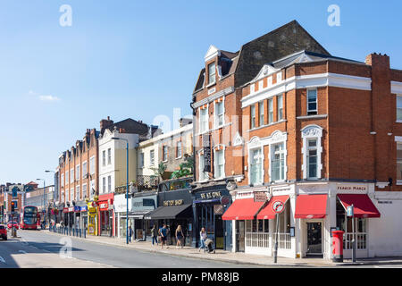 Putney High Street, Putney, London Borough of Wandsworth, Greater London, England, Regno Unito Foto Stock