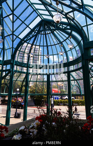 All'interno di il Victoria Conference Centre, Victoria, capitale della British Columbia, Canada Foto Stock