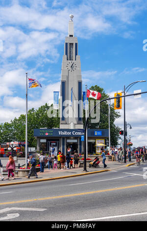 Centro Visita Torre, Victoria, capitale della British Columbia, Canada Foto Stock