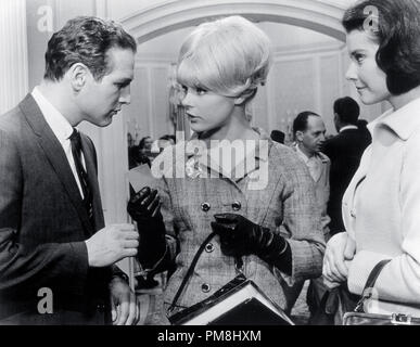 (Archival Classic Cinema - Paul Newman retrospettivo) Paul Newman, Elke Sommer e Diane Baker " Il premio' 1963 Riferimento File # 31510 042THA Foto Stock