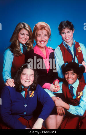 Studio Pubblicità ancora da "fatti di vita" Mindy Cohn, Lisa Whelchel, Charlotte Rae, Nancy McKeon, campi di Kim circa 1980 Tutti i diritti riservati Riferimento File # 31715051THA per solo uso editoriale Foto Stock