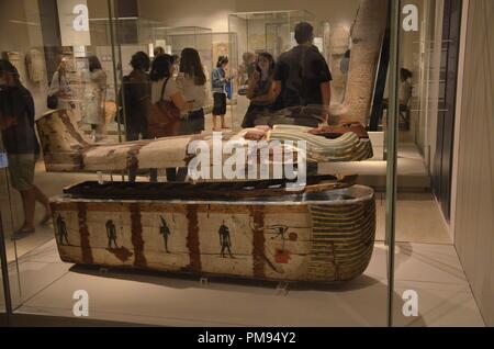 Torino (Torino), Hauptstadt der Regione Piemonte, Nord-Italien: im Ägyptischen Museum Foto Stock