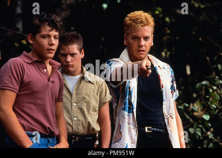 Studio Pubblicità ancora da " stand by Me' Kiefer Sutherland © 1986 Columbia Pictures Tutti i diritti riservati Riferimento File # 31700094THA per solo uso editoriale Foto Stock