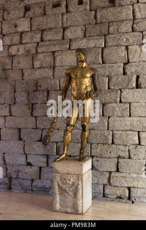 Hercules del Foro Boario, Musei Capitolini di Roma, Italia Foto Stock