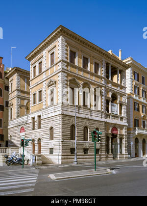 Piccola Farnesina, Museo Barracco di scultura antica di Roma, Italia Foto Stock