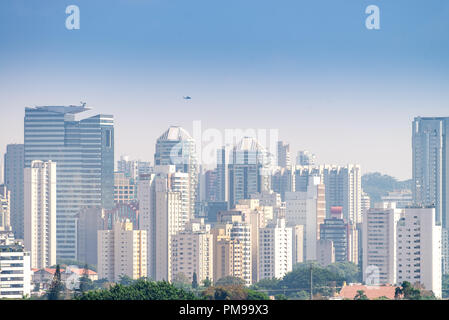 Sao Paulo, Brasile, maggio 26, 2018: costruzione vista della città più grande in America Latina Foto Stock