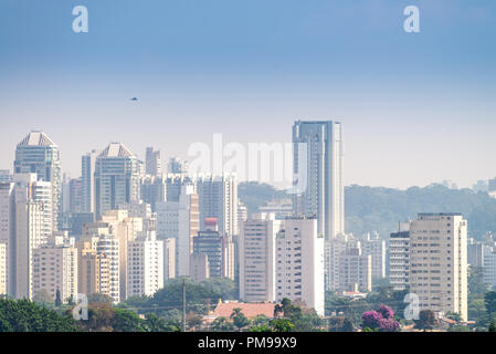 Sao Paulo, Brasile, maggio 26, 2018: costruzione vista della città più grande in America Latina Foto Stock