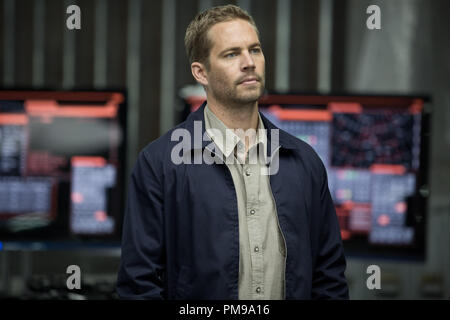 PAUL WALKER come Brian in 'Fast & Furious 6', la prossima rata del global franchise blockbuster costruito sulla velocità. Foto Stock