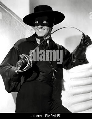 Tyrone Power, 'il segno di Zorro " 1940 XX Century Fox Riferimento File # 31955 070THA Foto Stock