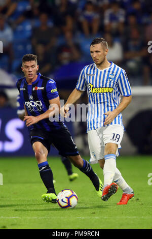 Ferrara, Italia. Xvii Sep 2018. JASMIN KURTIC (SPAL) Calcio Italia Serie A Spal vs Atalanta Settembre 17, 2018 Paolo Mazza Stadium, Ferrara (Italia) Credito: Filippo Rubin/Alamy Live News Foto Stock