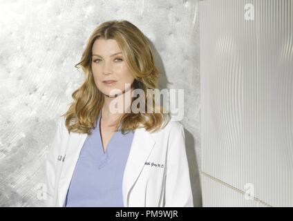 GRAY'S ANATOMY - ABC "Grey's Anatomy' stelle Ellen Pompeo come Meredith grigio. Foto Stock