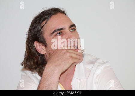 Joaquin Phoenix "Lei" Portrait Session, Novembre 18, 2013. La riproduzione da parte di American tabloid è assolutamente vietato. Riferimento al file # 32189 022CCR per solo uso editoriale - Tutti i diritti riservati Foto Stock