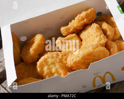 Un pollo 20 McNugget sharebox Foto Stock