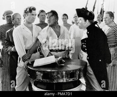 Clark Gable, Charles Laughton 'Mutiny sul Bounty', 1935 MGM Riferimento File # 32263 279THA Foto Stock