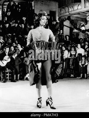 Sophia Loren, 'l'orgoglio e la passione", 1957 United Artists Riferimento File # 32263 465THA Foto Stock
