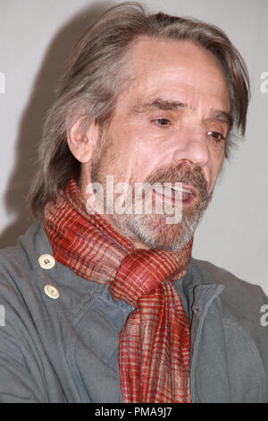 Jeremy Irons 'Borgias' Portrait Session, 4 maggio 2013. La riproduzione da parte di American tabloid è assolutamente vietato. Riferimento al file # 31963 005CCR per solo uso editoriale - Tutti i diritti riservati Foto Stock