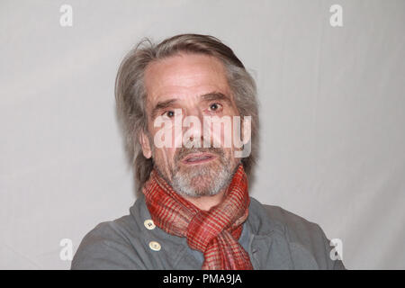 Jeremy Irons 'Borgias' Portrait Session, 4 maggio 2013. La riproduzione da parte di American tabloid è assolutamente vietato. Riferimento al file # 31963 007CCR per solo uso editoriale - Tutti i diritti riservati Foto Stock