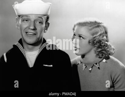 Fred Astaire Ginger Rogers, "Seguire la flotta', 1936 RKO Riferimento File # 32368 625THA Foto Stock