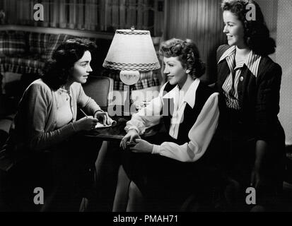 Shirley Temple, Claudette Colbert e Jennifer Jones, "dato che si è andato via", 1944 UA Riferimento File # 32733 485THA Foto Stock