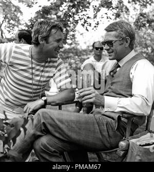 Direttore Norman Jewison, Steve McQueen, "Thomas Crown Affair' (1968) United Artists Riferimento File # 33300 972THA Foto Stock