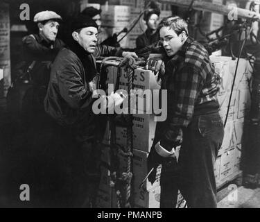 Studio Pubblicità ancora: "Sul lungomare' Marlon Brando 1954 Columbia Riferimento File # 32039 179THA Foto Stock