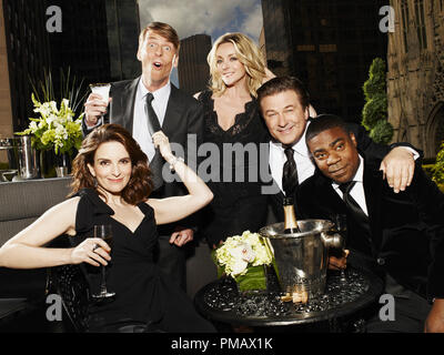 Roccia 30 Stagione 5 (2010 - 2011) Jane Krakowski, Alec Baldwin, Tracy Morgan, Tina Fey, Jack McBrayer Foto Stock