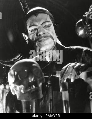 Boris Karloff, 'La maschera di Fu mancesi', 1932 MGM Riferimento File # 32557 220THA Foto Stock