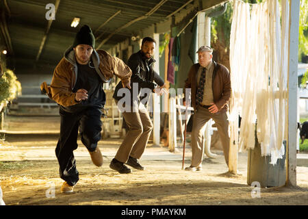 (L-R) Joe Cole, Chiwetel Ejiofor, e DEAN NORRIS star in segreto nei loro occhi. Foto Stock