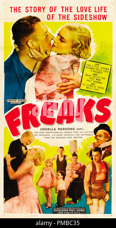 "Freaks' 1932 MGM Poster di riferimento file # 32914 493THA Foto Stock