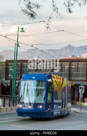 Centro cittadino di Tucson, Arizona. Foto Stock