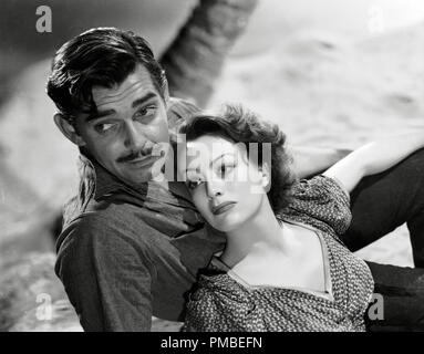 Clark Gable e Joan Crawford' strano Cargo' 1940 MGM Riferimento File # 33371 694THA Foto Stock