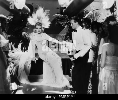 John Wayne e Marlene Dietrich, 'Sanche i peccatori", 1940 File universale di riferimento # 32603 191 THA Foto Stock