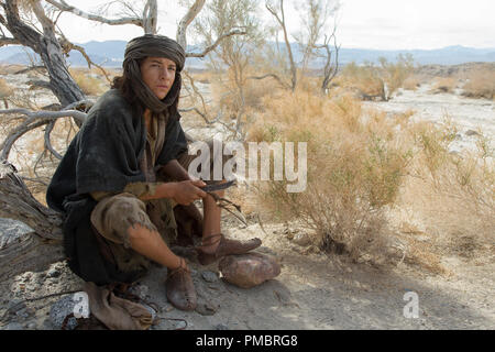 Tye Sheridan stelle come 'Ssull' nel immaginato il capitolo di Gesù " quaranta giorni di digiuno e di preghiera, ultimi giorni nel deserto, un ampio e verde Foto di rilascio. Credito: François Duhamel / ampio e verde di foto Foto Stock