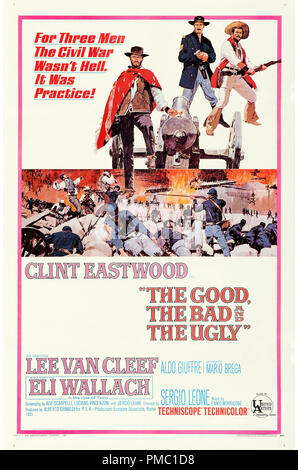 Clint Eastwood, il Buono, il brutto e il cattivo (United Artists, 1968) Poster Riferimento File # 33595 381THA Foto Stock