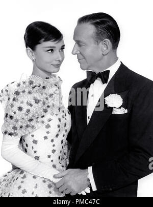 Audrey Hepburn, Fred Astaire, "Funny Face' 1957 Paramount Pictures Riferimento File # 33536 170THA Foto Stock