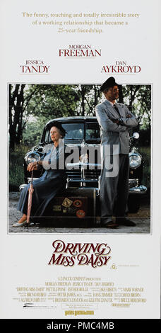 Morgan Freeman, Jessica Tandy, Driving Miss Daisy (Warner Brothers, 1989). Australian poster di riferimento file # 33595 866 THA Foto Stock