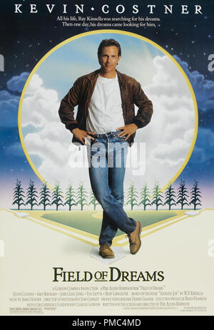 Kevin Costner, Campo dei sogni (Universal, 1989). Poster di riferimento file # 33595 868 THA Foto Stock