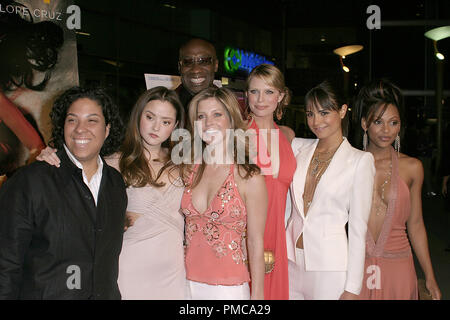 'D.E.B.S.' (Premiere) Angela Robinson, Devon Aoki, Jill Ritchie, Sara Foster, Jordana Brewster, Meagan buon (retro) Michael Clarke Duncan 15-03-2005 / Arclight Hollywood/Hollywood, CA Foto di Giuseppe Martinez / PictureLux Riferimento File # 22323 0072PLX per solo uso editoriale - Tutti i diritti riservati Foto Stock