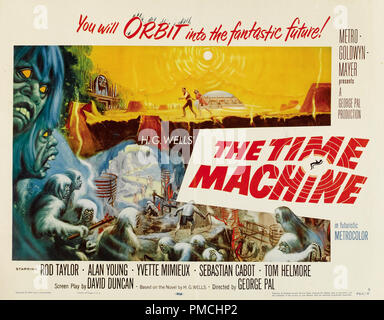 La MACCHINA DEL TEMPO 1960 MGM film con Rod Taylor basato su H.G.Wells'  1895 romanzo di fantascienza Foto stock - Alamy
