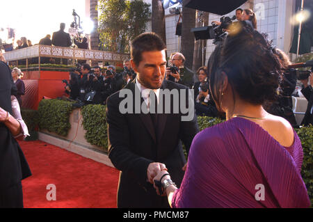 Arrivati al 61st annuale "Golden Globe Awards' 01-25-2004 Tom Cruise, svoltasi presso il Beverly Hilton Hotel di Beverly Hills, CA. Riferimento al file # 1079 093PLX per solo uso editoriale - Foto Stock