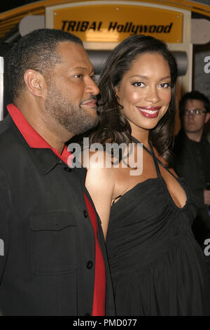 "Credo che io amo mia moglie' (Premiere) Laurence Fishburne , Gina Torres 3-7-2007 ArcLigh / Cinema / Hollywood, CA / Fox Searchlight Pictures / Foto di Giuseppe Martinez / PictureLux Riferimento File # 22954 0019PLX per solo uso editoriale - Tutti i diritti riservati Foto Stock