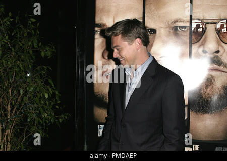 I DEFUNTI (Premiere) Leonardo DiCaprio 10-5-2006 / direttore's Guild Teatro / Hollywood, CA / Warner Brothers / Foto di Giuseppe Martinez / PictureLux Riferimento File # 22830 0039PLX per solo uso editoriale - Tutti i diritti riservati Foto Stock