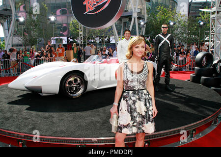 Il corridore di velocità Premiere Christina Ricci 4-26-2008 / Nokia Theater / Los Angeles, CA / Warner Brothers / Foto di Giuseppe Martinez Riferimento File # 23503 0014JM per solo uso editoriale - Foto Stock