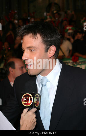 Natale superstite Premiere Ben Affleck Foto di Giuseppe Martinez - Tutti i diritti riservati Riferimento File # 21984 0066PLX per solo uso editoriale - Foto Stock